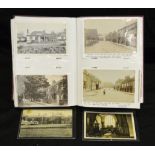 Postcards - original Victorian and early 20th century examples of village street views including