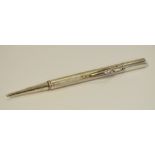 A sterling silver propelling pencil