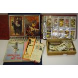 Postcards & Cigarette Cards - reproduction advertisement examples including OXO,