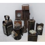H Loveridge & Co. carbide bicycle lamp; carriage lantern; Harding Rhodes & Co Ltd.