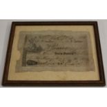Bank Notes - an early 19th century bill of exchange, Bank of Venice,