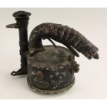 World War II - an Admiralty portable signalling lantern, pattern 5110 E,