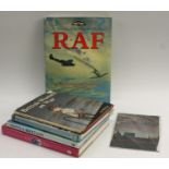 Books - An Illustrated History fo the RAF; Vintage Flying Helmets; Battle of Britain;
