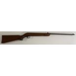 A BSA Cadet Major .177 calibre air rifle, 46.5cm sighted barrel, walnut stock, serial no.