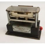 Firefighting - a demonstration desk model, of a Pearson B1 Detector (surface type),