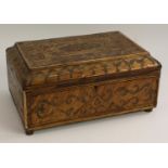 A large French Napoleonic prisoner of war dressing box,