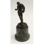 Italian School (19th century), after the Antique, a verdigris patinated Grand Tour bronze,