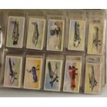 Cigarette Cards - a collector's ring binder full sets,