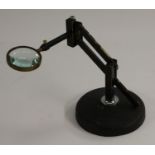 Microscopy - a dissecting lens, by Flatters & Garnett, Manchester,