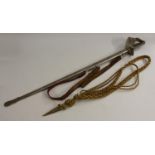A George V 1897 pattern Royal Marines officer's sword,