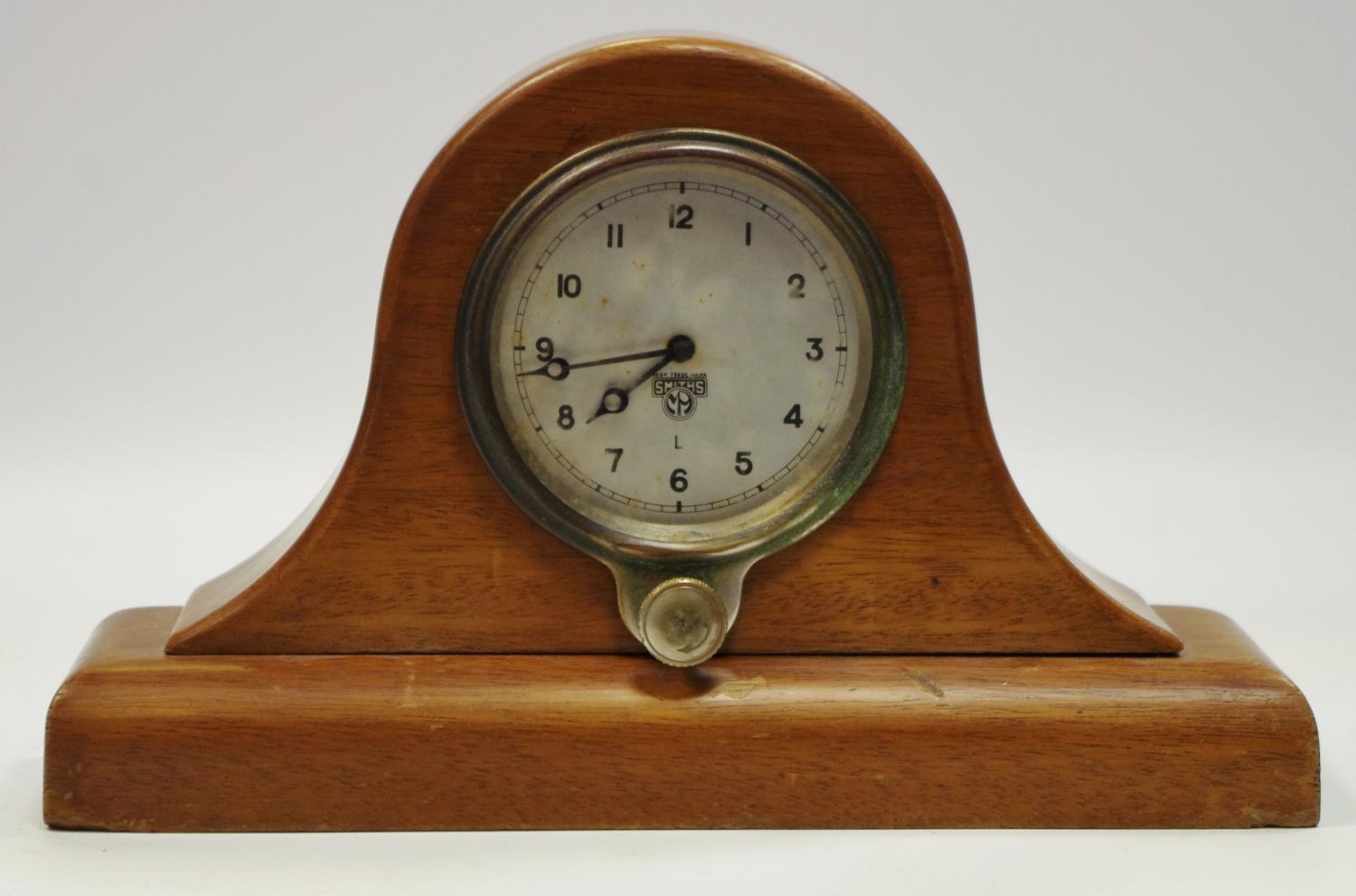 A Smiths MA L dashboard clock with front winder/adjuster c.