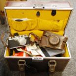 *** Please note amended description *** A Leica IIIC camera serial no 482682 with carry case and