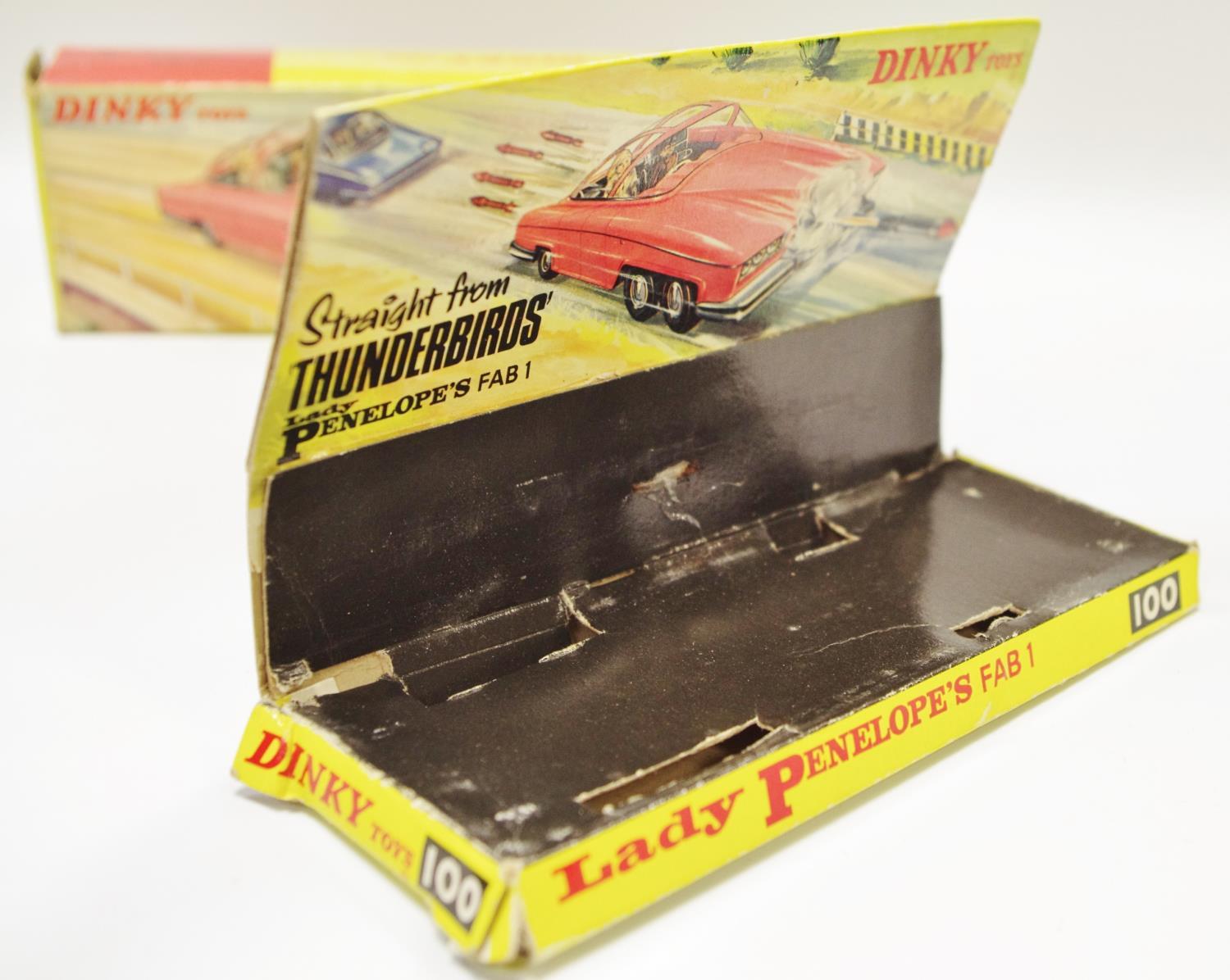 Dinky 100 "Thunderbirds" - Lady Penelope's FAB 1 - finished in pink including roof slides, - Image 8 of 11