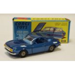 Corgi 332 Lancia Fulvia Sport Zagato - blue including interior,