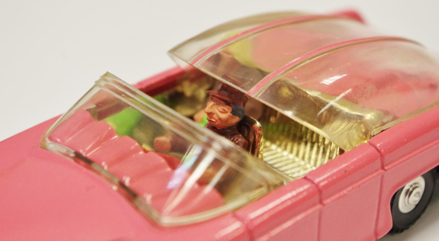 Dinky 100 "Thunderbirds" - Lady Penelope's FAB 1 - finished in pink including roof slides, - Image 7 of 11