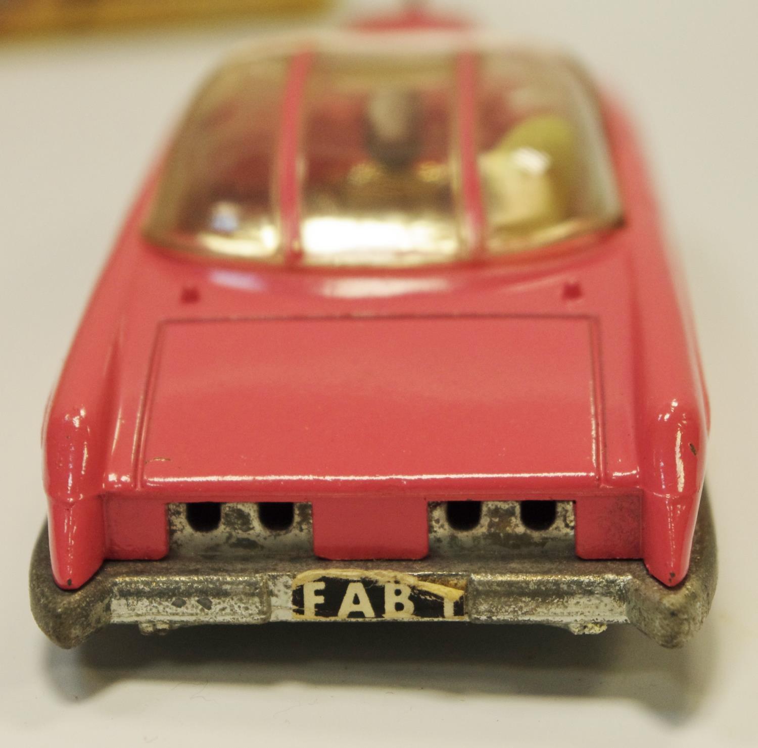 Dinky 100 "Thunderbirds" - Lady Penelope's FAB 1 - finished in pink including roof slides, - Image 3 of 11