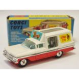 Corgi 486 Chevrolet Impala "Kennel Club" - two-tone, white, red,