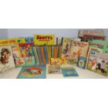 Children's books - 35 Ladybird books including The Builder, The Fireman, The Soldier,