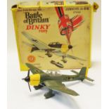 Dinky 721 "Battle of Britain" Junkers Stuka - drab green, yellow with decals applied with bomb,
