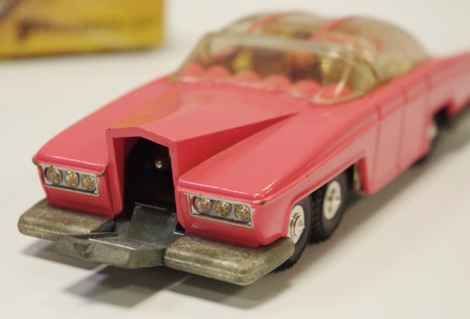 Dinky 100 "Thunderbirds" - Lady Penelope's FAB 1 - finished in pink including roof slides, - Image 6 of 11