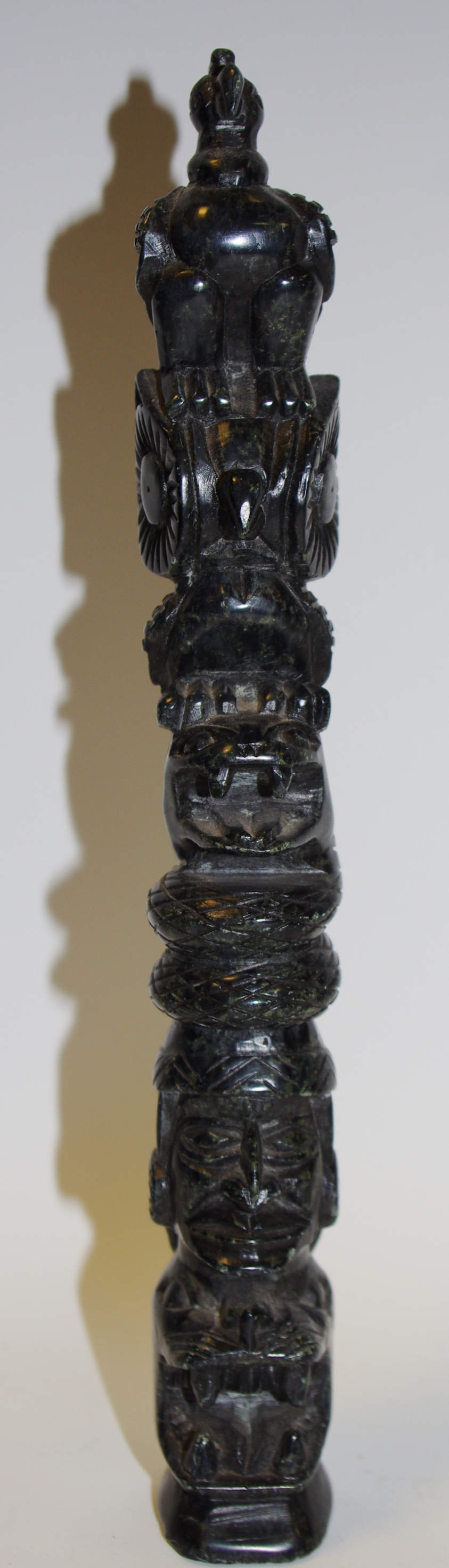 Tribal - A Canadian hardstone totem pole carving