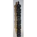 Tribal - A Canadian hardstone totem pole carving
