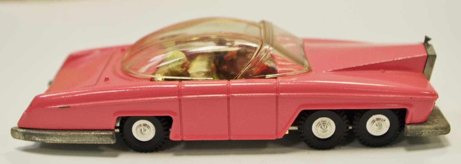 Dinky 100 "Thunderbirds" - Lady Penelope's FAB 1 - finished in pink including roof slides, - Image 4 of 11