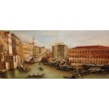 Italian School The Grand Canal, Venice oil on canvas, 59.