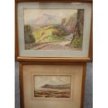 Ernest H Atkin (early 20th century) Pont-Y-Pant, North Wales signed, ;label to verso, watercolour,