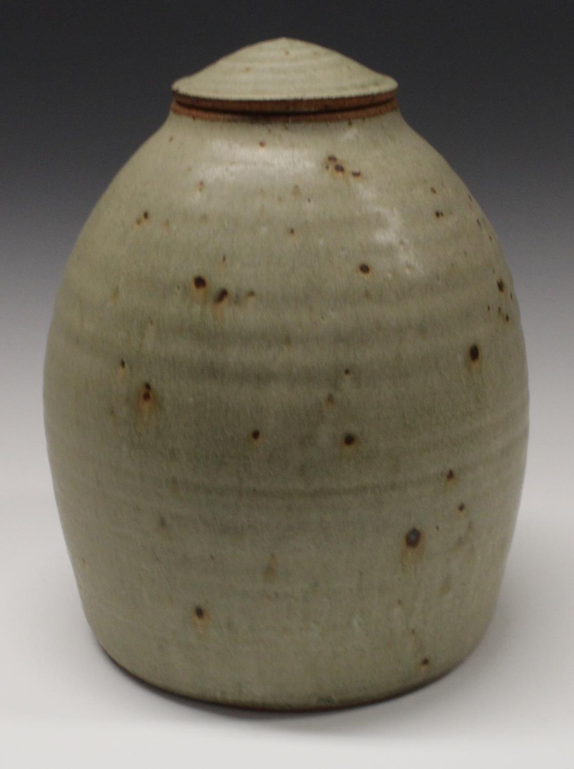 Joanna Constantinidis (1927-2000) - a large stoneware globular vase and cover,