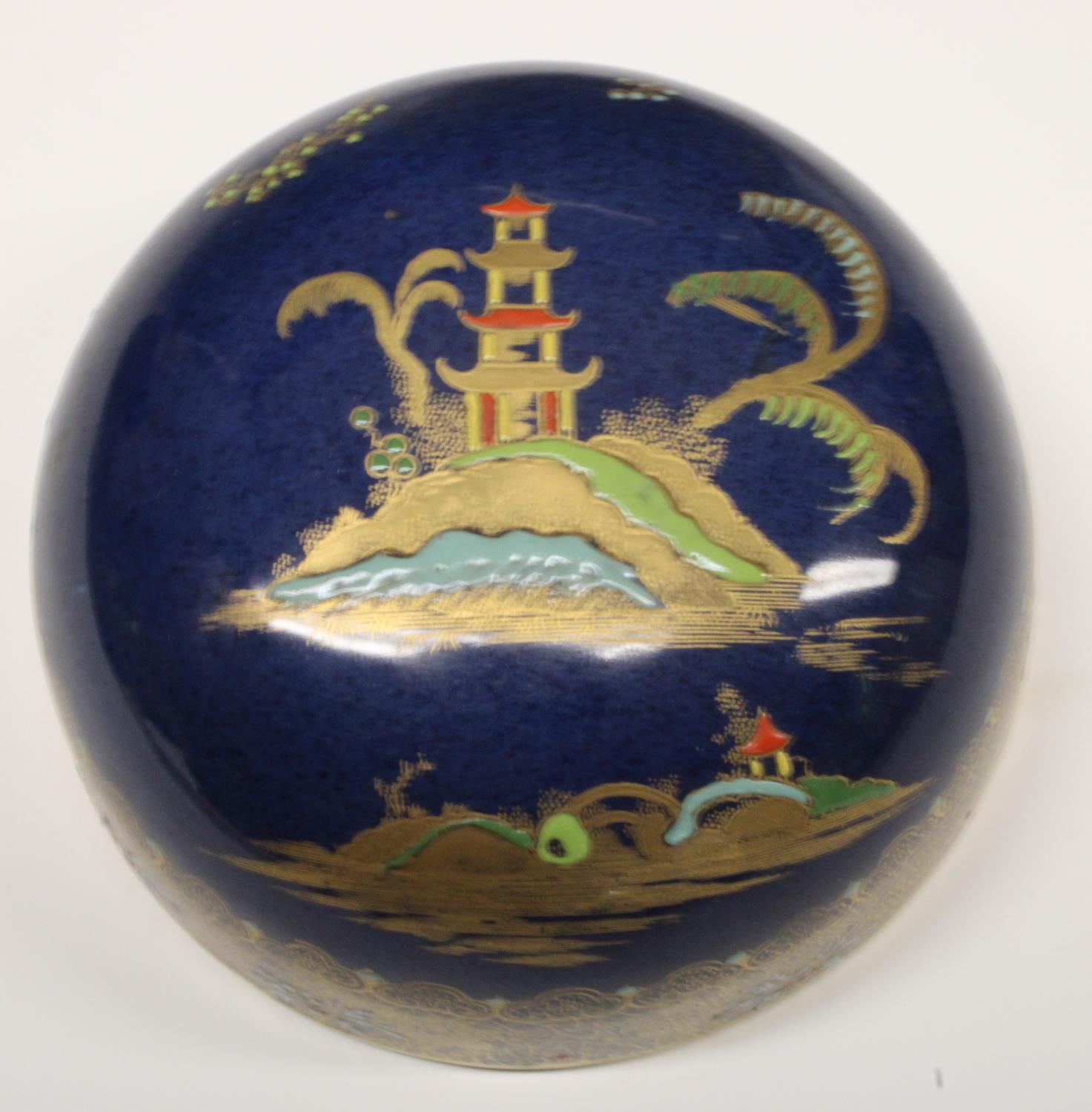 A Carlton Ware New Mikado pattern ovoid ginger jar and cover, - Image 3 of 4
