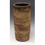 Joanna Constantinidis (1927-2000) - a large stoneware cylindrical vase,