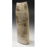 Joanna Constantinidis (1927-2000) - a large stoneware flattened oviod vase,
