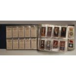 Cigarette Cards - a collector's ring binder full sets,