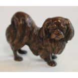 An Austrian bronze, of a pekingese dog, Vienna, c.