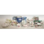 A quantity of Shelly floral tea ware;