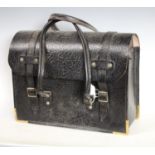 A British Rail leather drivers bag,