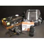 Photography - a Nikon D3000 camera,
