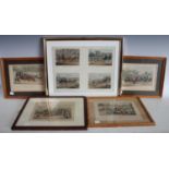 Pictures and Prints - Henry Alken, after, book plate engraving, quartetto printed single page,