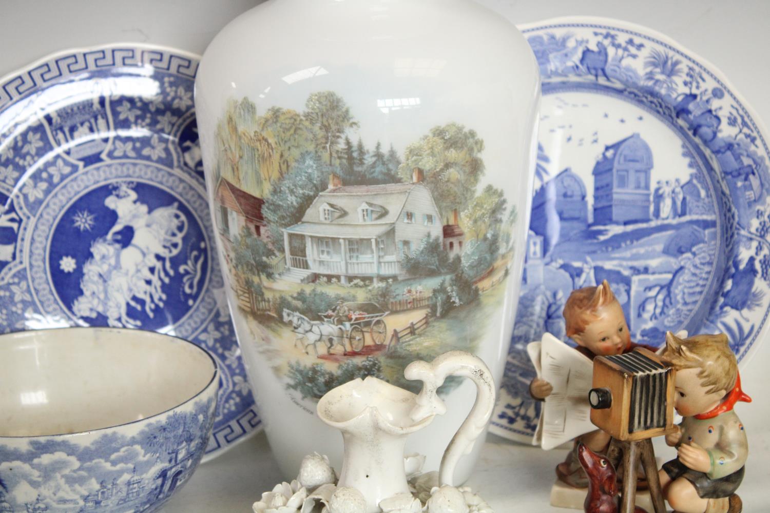 Ceramics & Glass - a 19th century Sampson Hancock Derby ewer, - Image 2 of 2