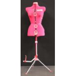 A Diana Autoset dressmaker's adjustable mannequin