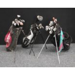Sporting Interest - golf including Ping PAL Karsten putter, another brass head wooden shaft,