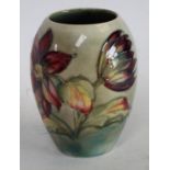 A Moorcroft ovoid vase, 10.