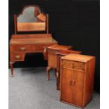 A Queen Anne style dressing table,