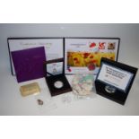 Coins & Stamps - two Royal Airforce Red Arrows silver 1oz commemorative proof;