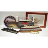 Danbury Mint diorama of 'The Titanic' No 4518 with certificate;