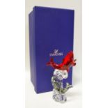 A Swarovski Tutelary Spirit edition coloured glass model ' Admirable Fish ',