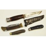 Various early 20th century pocket knives