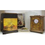 A contemporary oriental table top jewellery cabinet,
