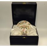 Royal Crown Derby Royal Shrovetide 2002 commemorative tray limited edition 120/150;